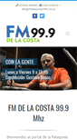 Mobile Screenshot of fmdelacosta999.com.ar